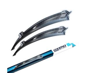 MOTOS Kit d'essuie-glace pour Citroen C5 II RD 02.2008-05.2015 - Construction de pointe, Essuie-glace avant, Extrêmement silencieux, Durable & résistant aux intempéries, Facile à installer, Certifié T