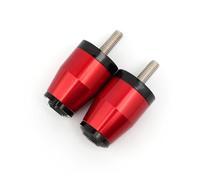 Motos Poignée Guidon Extrémités Poignée Anti-vibration Pour Kymco AK550 AK 550 2017 2018 2019 2020 Embouts guidon moto(ROUGE)