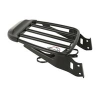 Motos Porte-Bagages Porte-Bagages Arrière pour Moto pour Deux Personnes avec Éclairage pour Harley pour Heritage Softail EFI FLSTI/Street Bob FXDBI 2006(Nero)