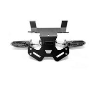 Motos Support De Plaque Support Plaque D'immatriculation À Queue Courte Conversion Moto avec Feu pour CB125R CB250R CB300R 2018(Black B)