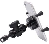 Motos Support de téléphone portable Modification Accessoires électriques de vélo Alliage d'aluminium Base Bracket Type de miroir