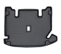 MOTOS Tapis de coffre en PE pour Dacia Lodgy I 2012-2017 Rendez votre voyage plus confortable grâce à ce tapis de voiture durable - Tapis de coffre de voiture tout temps, protection contre les salissu