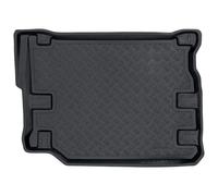 MOTOS Tapis de coffre en PE pour Jeep Wrangler Unlimited JL depuis 2018 Rendez votre voyage plus confortable grâce à ce tapis de voiture durable - Tapis de coffre de voiture tout temps, protection con