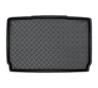 MOTOS Tapis de coffre en PE pour Opel Corsa VI F depuis 2019 Rendez votre voyage plus confortable grâce à ce tapis de voiture durable - Tapis de coffre de voiture tout temps, protection contre les sal