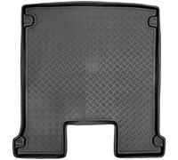 MOTOS Tapis de coffre en PE pour Volkswagen T6 depuis 2015 Rendez votre voyage plus confortable grâce à ce tapis de voiture durable - Tapis de coffre de voiture tout temps, protection contre les salis