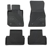 MOTOS Tapis de sol caoutchouc pour BMW i4 G26 depuis 2021 Améliorez Votre Confort de Voyage avec Le tapis noir antidérapant Auto No.77- tapis voiture Tous Temps pour Voiture, Protection Contre les sal