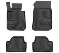 MOTOS Tapis de Sol Caoutchouc pour BMW Serie 1 E81 2004-2011 Améliorez Votre Confort de Voyage avec Le Tapis Noir antidérapant Auto No.77- Tapis Voiture Tous Temps pour Voiture, Protection Contre Les