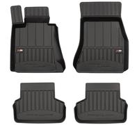 MOTOS Tapis de sol caoutchouc pour BMW Serie 5 G30 2017-2023 Améliorez Votre Confort de Voyage avec Le tapis noir antidérapant Auto 3D- tapis voiture Tous Temps pour Voiture, Protection Contre les sal