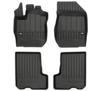 MOTOS Tapis de sol caoutchouc pour Dacia Sandero II 2012-2020 Améliorez Votre Confort de Voyage avec Le tapis noir antidérapant Auto 3D- tapis voiture Tous Temps pour Voiture, Protection Contre les sa