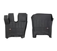 MOTOS Tapis de sol caoutchouc pour DAF XG+ depuis 2022 Améliorez Votre Confort de Voyage avec Le tapis noir antidérapant Auto 3D- tapis voiture Tous Temps pour Voiture, Protection Contre les salissure