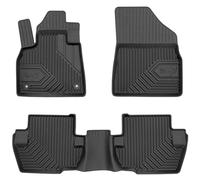 MOTOS Tapis de Sol Caoutchouc pour DS 5 2015-2018 Améliorez Votre Confort de Voyage avec Le Tapis Noir antidérapant Auto No.77- Tapis Voiture Tous Temps pour Voiture, Protection Contre Les salissures