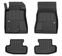 MOTOS Tapis de sol caoutchouc pour Ford Mustang VI 2014-2023 Améliorez Votre Confort de Voyage avec Le tapis noir antidérapant Auto 3D- tapis voiture Tous Temps pour Voiture, Protection Contre les sal