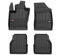 MOTOS Tapis de sol caoutchouc pour Jeep Compass II depuis 2016 Améliorez Votre Confort de Voyage avec Le tapis noir antidérapant Auto 3D- tapis voiture Tous Temps pour Voiture, Protection Contre les s