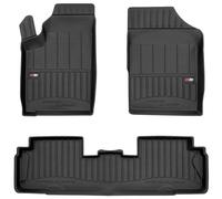 MOTOS Tapis de sol caoutchouc pour Peugeot Partner I 1996-2010 Améliorez Votre Confort de Voyage avec Le tapis noir antidérapant Auto 3D- tapis voiture Tous Temps pour Voiture, Protection Contre les s