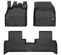 MOTOS Tapis de sol caoutchouc pour Renault Grand Scenic II 2009-2016 Améliorez Votre Confort de Voyage avec Le tapis noir antidérapant Auto 3D- tapis voiture Tous Temps pour Voiture, Protection Contre