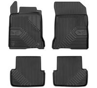 MOTOS Tapis de sol caoutchouc pour Renault Laguna III 2007-2015 Améliorez Votre Confort de Voyage avec Le tapis noir antidérapant Auto No.77- tapis voiture Tous Temps pour Voiture, Protection Contre l