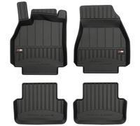 MOTOS Tapis de sol caoutchouc pour Renault Megane II 2002-2009 Améliorez Votre Confort de Voyage avec Le tapis noir antidérapant Auto 3D- tapis voiture Tous Temps pour Voiture, Protection Contre les s