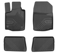 MOTOS Tapis de sol caoutchouc pour Renault Twingo II 2007-2014 Améliorez Votre Confort de Voyage avec Le tapis noir antidérapant Auto No.77- tapis voiture Tous Temps pour Voiture, Protection Contre le