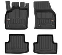 MOTOS Tapis de sol caoutchouc pour SEAT Ateca depuis 2016 Améliorez Votre Confort de Voyage avec Le tapis noir antidérapant Auto 3D- tapis voiture Tous Temps pour Voiture, Protection Contre les saliss