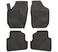 MOTOS Tapis de Sol Caoutchouc pour Seat Cordoba II 2002-2009 Améliorez Votre Confort de Voyage avec Le Tapis Noir antidérapant Auto No.77- Tapis Voiture Tous Temps pour Voiture, Protection Contre Les