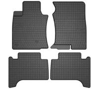 MOTOS Tapis de sol caoutchouc pour Toyota Land Cruiser J120 2002-2010 Améliorez Votre Confort de Voyage avec Le tapis noir antidérapant Auto ET- tapis voiture Tous Temps pour Voiture, Protection Contr