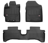 MOTOS Tapis de sol caoutchouc pour Toyota Yaris III 2011-2020 Améliorez Votre Confort de Voyage avec Le tapis noir antidérapant Auto 3D- tapis voiture Tous Temps pour Voiture, Protection Contre les sa