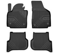 MOTOS Tapis de sol caoutchouc pour Volkswagen Golf Plus 2005-2014 Améliorez Votre Confort de Voyage avec Le tapis noir antidérapant Auto No.77- tapis voiture Tous Temps pour Voiture, Protection Contre