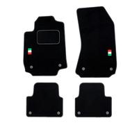 MOTOS Tapis de Sol en Velours personnalisés destiné à Alfa Romeo 159 2008-2011 après Le facelifting - Personnalisé, Matt, Blanc - Gardez Votre Voiture Propre et Confortable avec nos Tapis de Sol