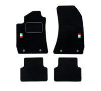 MOTOS Tapis de Sol en Velours personnalisés destiné à Fiat Doblo III Depuis 2022 - Personnalisé, Matt, Blanc - Gardez Votre Voiture Propre et Confortable avec nos Tapis de Sol
