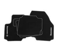 MOTOS Tapis de sol en velours personnalisés destiné à Ford Mondeo IV 2007-2014 31cm de distance entre les points centraux des fixations - Personnalisé, Matt, Blanc - gardez votre voiture propre et con