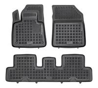 MOTOS Tapis de voiture en caoutchouc pour Citroen C4 Grand Picasso II 2013-2018 Améliorez votre confort de voyage avec le tapis antidérapant pour voiture - tapis de sol pour voiture tous temps, protec