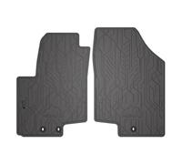 MOTOS Tapis Voiture Avant Caoutchouc pour Hyundai ix20 2010-2019 - Tapis De Sol Auto Antidérapant avec Bords Pratiques, Élastique 100% Caoutchouc, Bouchons Intégrés, Design Unique pour Conducteurs