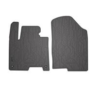 MOTOS Tapis Voiture Avant Caoutchouc Pour Kia Sportage V depuis 2021 - Tapis De Sol Auto Antidérapant Avec Bords Pratiques, Élastique 100% Caoutchouc, Bouchons Intégrés, Design Unique Pour Conducteurs