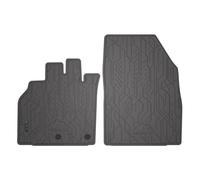 MOTOS Tapis Voiture Avant Caoutchouc Pour Renault Scenic III 2009-2016 - Tapis De Sol Auto Antidérapant Avec Bords Pratiques, Élastique 100% Caoutchouc, Bouchons Intégrés, Design Unique Pour Conducteu