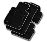MOTOS tapis voiture en velours standard destiné à BMW Serie 1 E87 2004-2011 - Standard, Tissé, Blanc - Découvrez un nouveau confort de conduite avec un jeu de tapis de sol voiture en velours pour votr