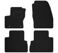 MOTOS Tapis voiture en velours standard destiné à Ford Grand C-MAX II 2012-2019 5 passager - Standard, Tissé, Noir - Découvrez un nouveau confort de conduite avec un jeu de tapis de sol voiture en vel