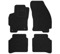 MOTOS Tapis voiture en velours standard destiné à Ford Mondeo III 2000-2007 2 fixations à chevilles - Standard, Tissé, Gris - Découvrez un nouveau confort de conduite avec un jeu de tapis de sol voitu