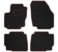 MOTOS Tapis Voiture en Velours Standard destiné à Ford Mondeo IV 2007-2014 31cm de Distance Entre Les Points centraux des Fixations - Standard, Tissé, Rouge - Découvrez Un Nouveau Confort de Conduite