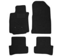 MOTOS Tapis voiture en velours standard destiné à Renault Clio IV 2012-2019 convient aussi à la version Grandtour - Standard, Tissé, Blanc - Découvrez un nouveau confort de conduite avec un jeu de tap