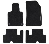 MOTOS Tapis Voiture Velours sur Mesure pour Citroen C4 SpaceTourer 2013-2019, Tapis de Sol Auto avec Fermetures Clip ou Velcro, Tapis de Voiture Granulaire 535gr/m2, Esthétique et Confort