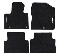 MOTOS Tapis Voiture Velours sur Mesure pour Hyundai Santa Fe IV 2018-2023, Tapis de Sol Auto avec Fermetures Clip ou Velcro, Tapis de Voiture Granulaire 535gr/m2, Esthétique et Confort