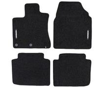 MOTOS Tapis Voiture Velours sur Mesure pour Nissan Qashqai I 2006-2013, Tapis de Sol Auto avec Fermetures Clip ou Velcro, Tapis de Voiture Granulaire 535gr/m2, Esthétique et Confort