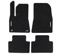 MOTOS Tapis Voiture Velours sur Mesure pour Tesla Model 3 Depuis 2017, Tapis de Sol Auto avec Fermetures Clip ou Velcro, Tapis de Voiture Granulaire 535gr/m2, Esthétique et Confort