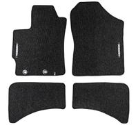 MOTOS Tapis Voiture Velours sur Mesure pour Toyota Yaris IV Depuis 2020, Tapis de Sol Auto avec Fermetures Clip ou Velcro, Tapis de Voiture Granulaire 535gr/m2, Esthétique et Confort