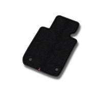 MOTOS Velours Premium Tapis conducteur 1 pièce destiné à Opel Astra K 2015-2022 - Premium, Matt, Noir Côté conducteur - Découvrez Un Nouveau Confort de Conduite avec Un Tapis de conducteur en Velours