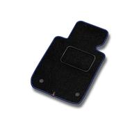 MOTOS Velours standard Tapis conducteur 1 pièce destiné à Ford Focus III 2011-2018 33,5cm Distance entre les centres des fixations - Standard, Tissé, Bleu Côté conducteur - Découvrez un nouveau confor