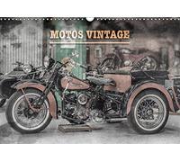 MOTOS VINTAGE (Calendrier mural 2017 DIN A3 horizontal): Exposition de motos anciennes (Calendrier mensuel, 14 Pages )