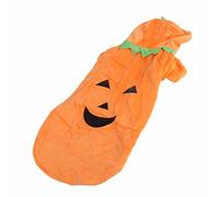MOTOULAX Costume de citrouille d'Halloween mignon pour chiens de moyenne et grande taille, automne, hiver (4XL)