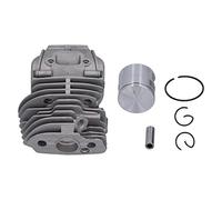 MOTOULAX Ensemble de pistons cylindriques en alliage robuste pour tronçonneuse Husqvarna 545 550XPJONSERED CC2252, pièces de rechange de 43 mm