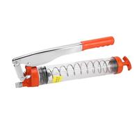 MOTOULAX Pistolet graisseur haute résistance, prise ergonomique sûre, 600 cc, manuel transparent, 12 000 psi